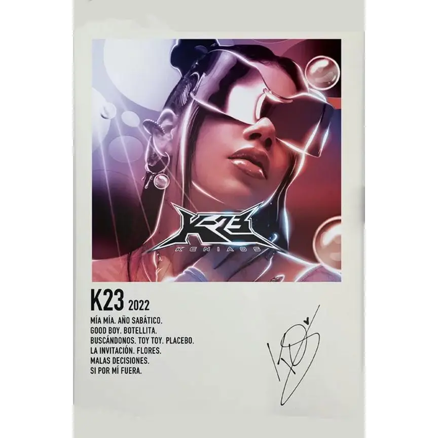 Poster Artista Kenia Os K23 Music Firma Poster HE321
