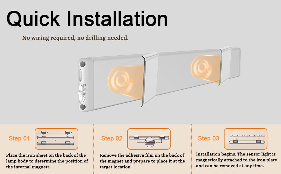 Under Cabinet Lights 76LED Motion Sensor Night Light Indoor Magnetic Dimmable 1500mAh USB Rechargeable for Kitchen Wardrobe Stairs Easy Install 2Packs Under Cabinet Lights 76LED Motion Sensor Night Light Indoor Magnetic Dimmable 1500mAh USB Rechargeable for Kitchen Wardrobe Stairs Easy Install 2Packs