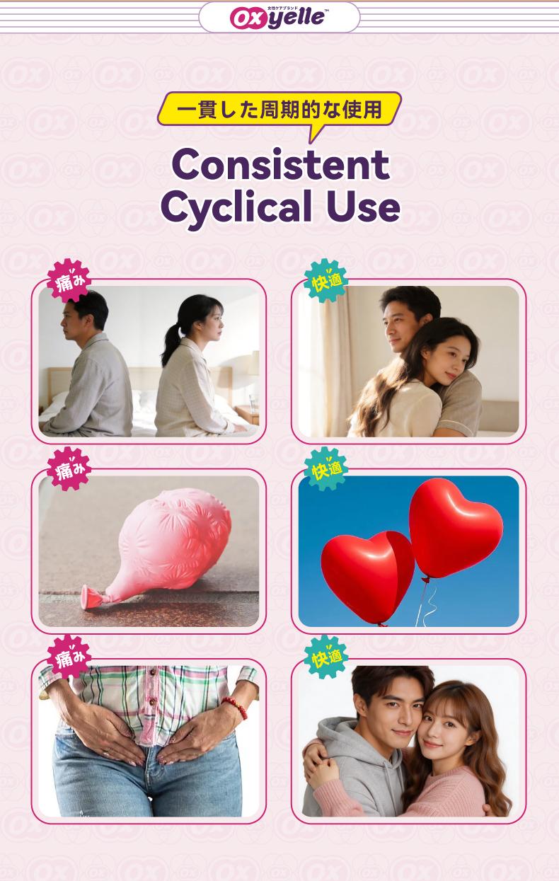 Oxyelle 2 Uterine Warming Gel, Ginseng Extract, Rose Extract, Take Care of Women Every Month, Making Them Feel Warm and Comfortable,Used to warm the body