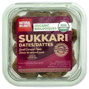 Natural Delights Organic Sukkari Dates , 7 oz (198 g)