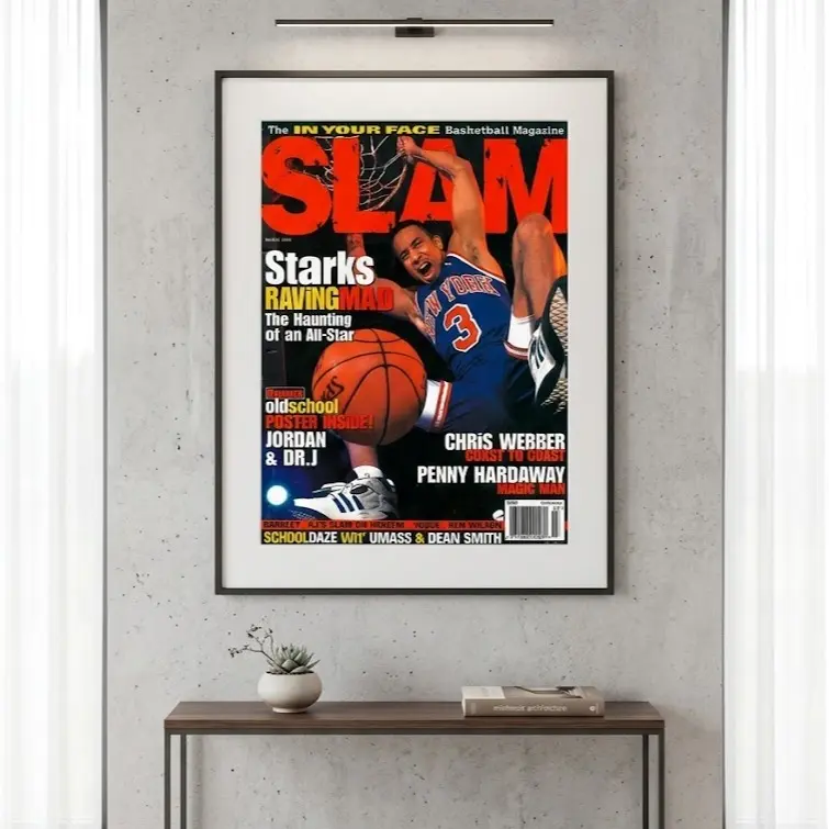 John Starks March 1995 SLAM Cover - NY Knicks Poster