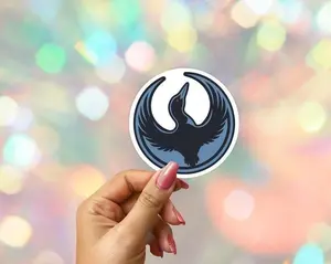 Minnesota Rebel Alliance Political Sticker: MN State Bird Loon Protest & Resistance Sticker,