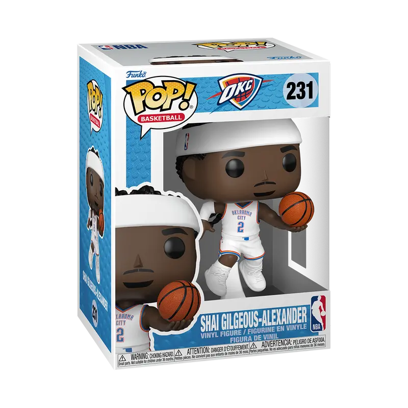 Funko Pop Vinyl Figure NBA Shai Gilgeous-Alexander 231