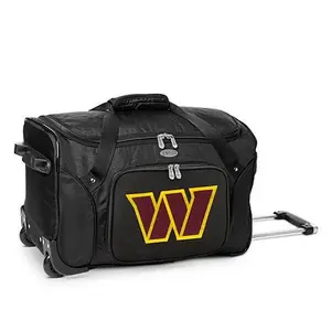 Football Fan Shop Officially Licensed NFL Washington Commanders 22" Wheeled Duffel Bag