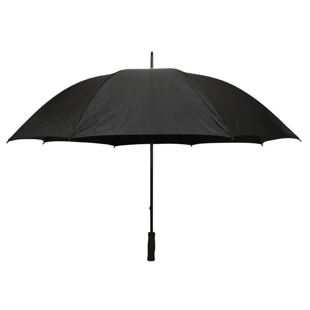 All Black 5 ft. Golf Umbrella - Versatile Design for Outdoor Use