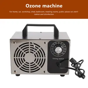 Areyourshop  32g/h Ozone Generator Machine, Air Purifier for Odor Removal, Mold & Smoke Elimination, Lonizer Ozonator, for Commercial&Industrial Use, for Car/Basement/House/Workshop