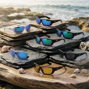 2026 COSTA Lightweight Polarized Sunglasses | Durable Black for Driving Fishing Outdoor Activities