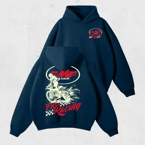 FMF Racing Pro Hoodie – Soft Cotton Casual Fit, Classic Hoodie for Racing Fans, Gift for Men & Women, Biker Apparel Tops