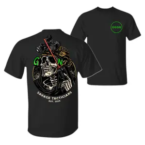 Savage Tacticians Goon Shirt, Tactical Shirt, Tactical Skull Graphic Shirt, Military Streetwear Apparel, Gift For Veterans,Soldier