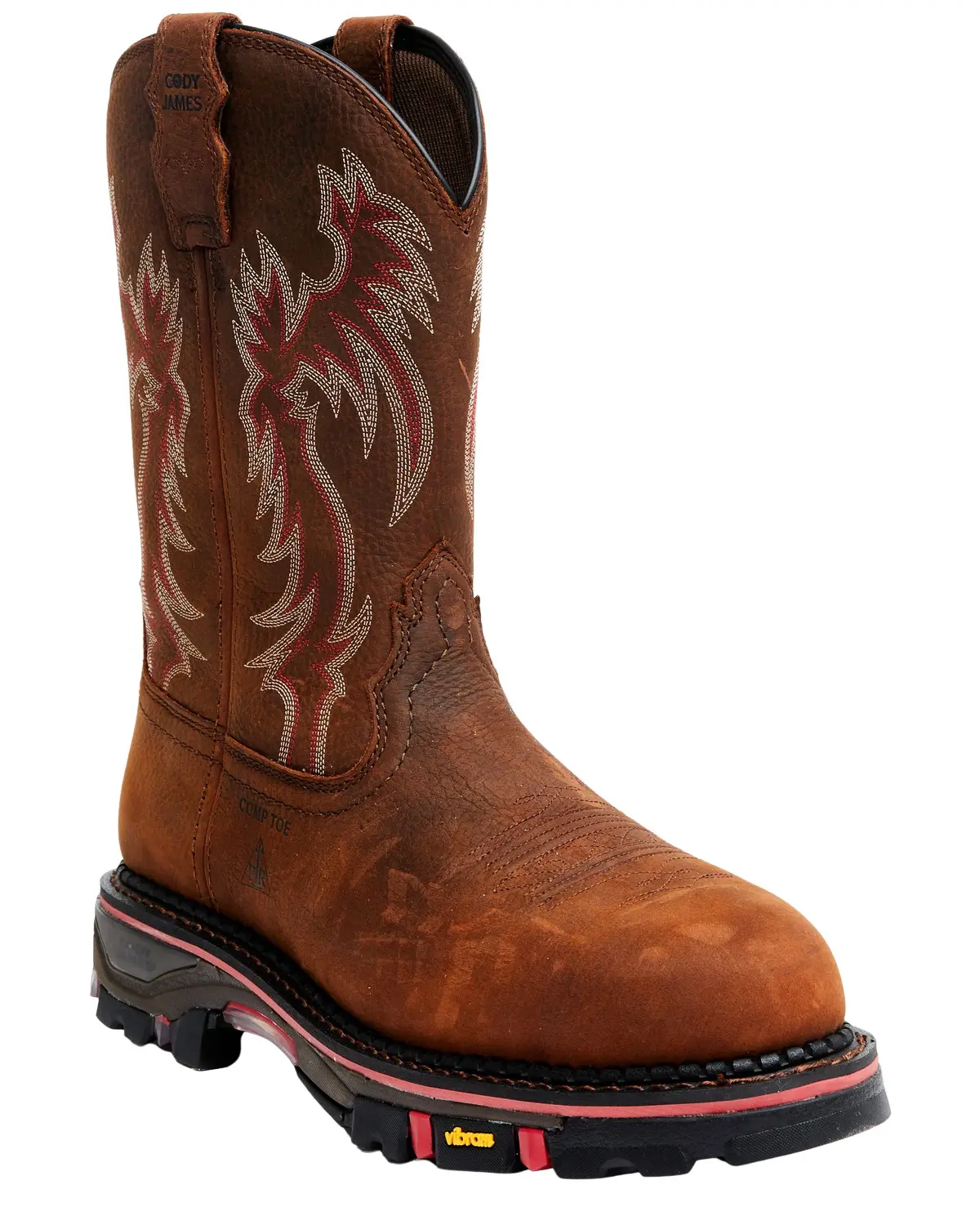 Cody James Men's Men'S 11" Decimator Dirty Dog Pull On Work Boot - Bcjc0rpw46