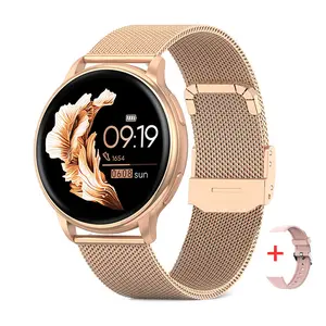 [Local Shipping] MEVADEN 1.32 Inch Touch Screen Smart Watch with Replacement Band, Bluetooth-compatible Calling Smart Watch, Multifunction Sports Fitness Tracker Smartwatch for iOS & Android Phone