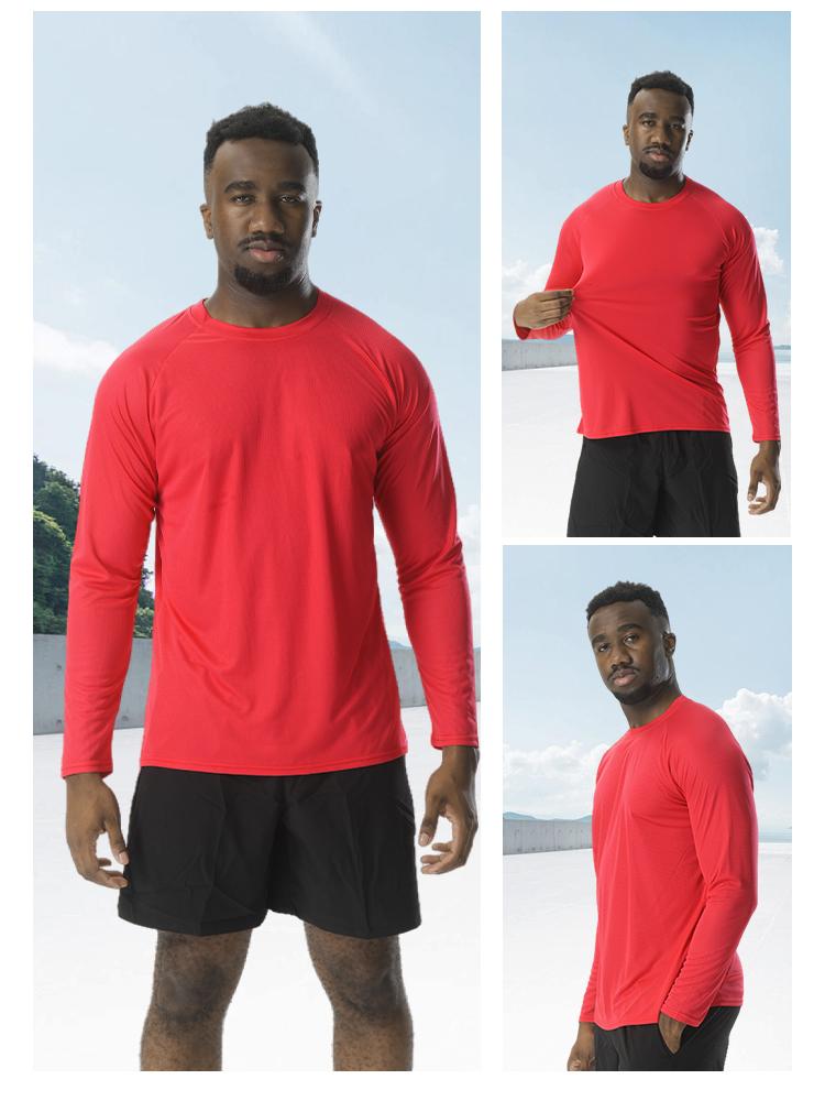 OKP Men's 10-Pack 5-Pack Solid Round Neck Long Sleeve Sport Tee, Quick Drying Breathable Athletic T-shirt for Workout Running, Casual Sportswear for Men, Gym Sweatwear, Fall Outfits, Sports Apparel, Sports Streetwear, Cool Dry Compression Workout Shirt OKP Men's 10-Pack 5-Pack Solid Round Neck Long Sleeve Sport Tee, Quick Drying Breathable Athletic T-shirt for Workout Running, Casual Sportswear for Men, Gym Sweatwear, Fall Outfits, Sports Apparel, Sports Streetwear, Cool Dry Compression Workout Shirt