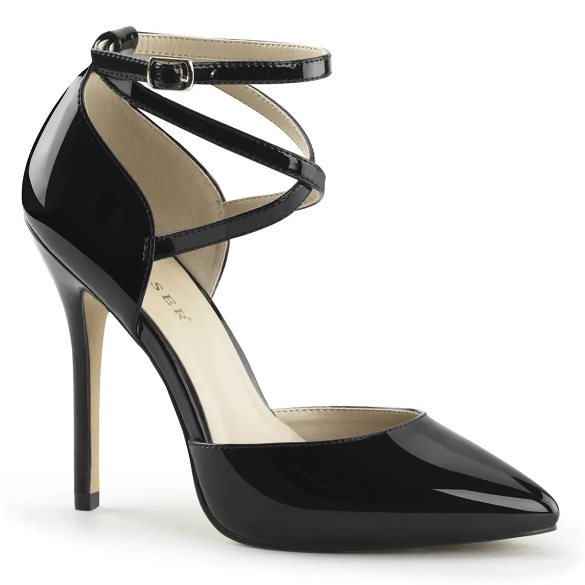 Women's Amuse-25 Pointed Toe Stiletto Heeled Pumps - High Heel Shoes, Elegant Party & Formal Dress Shoes, Elegant Party Shoes