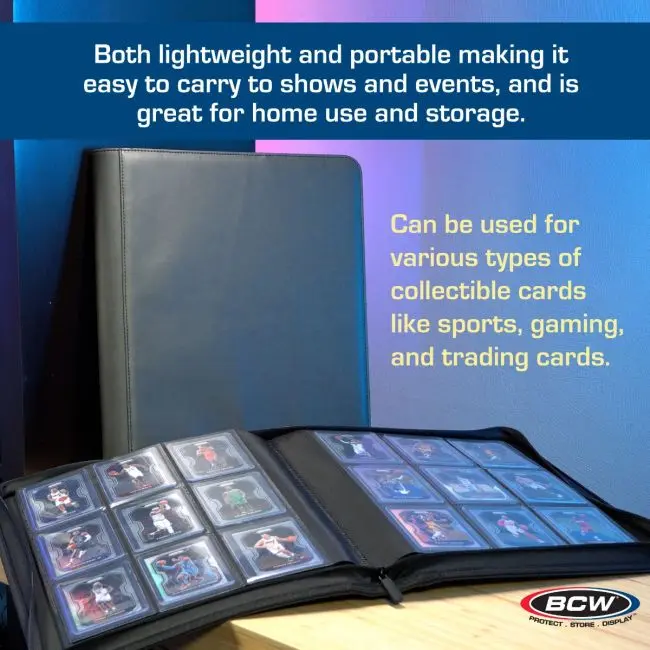 bcw card binder 9 Pocket Card Binder