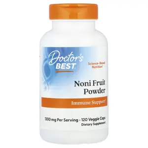 Doctor's Best Noni Fruit Powder, 120 Veggie Caps (650 mg per Capsule)