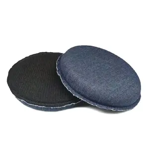 Denim pads for orange peel