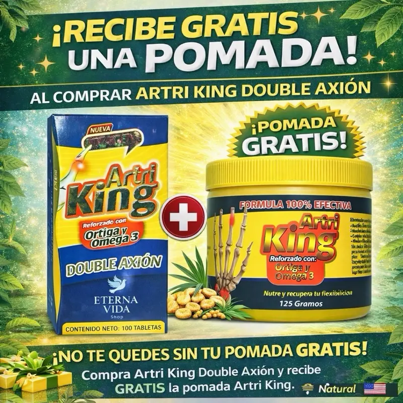 Promoción de ATRIKING con UNA Pomada de ATRI KING GRATIS