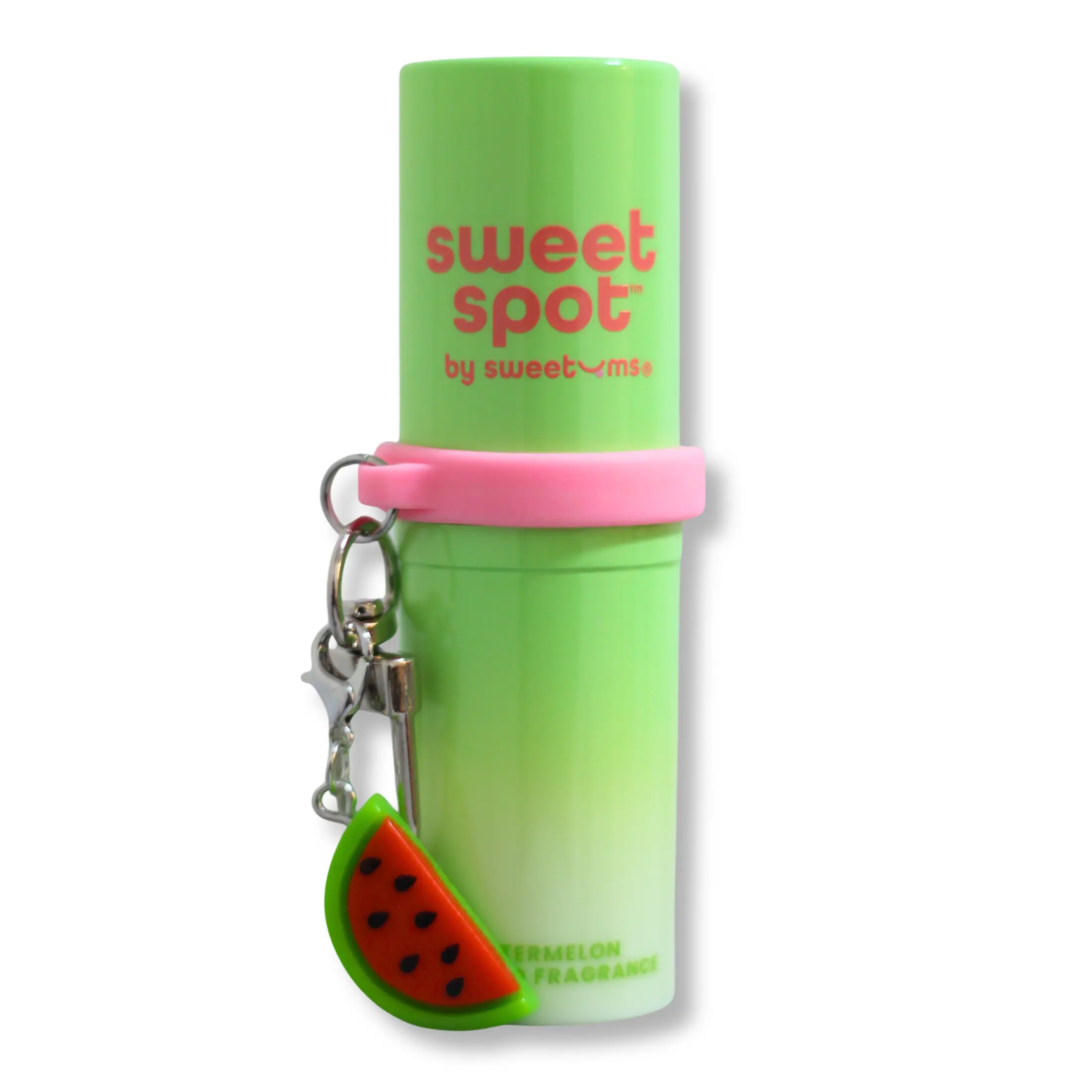 Sweet Spot Scent & Go Fragrance + Keychain + Charm Watermelon Scented and Flavored Fragrance LIMITED EDITION COMBO Key Chain & Charm Free With Purchase of Fragrance