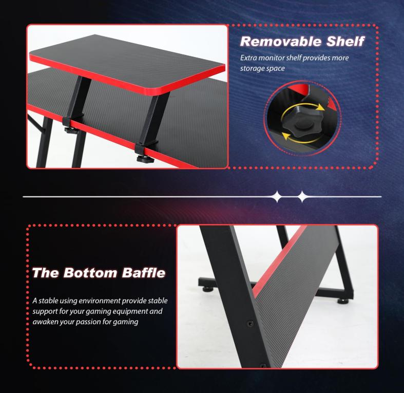 BestOffice L Shaped Desk Corner Gaming Desk Computer Desk with Large Desktop Studying and Working and Gaming for Home and Work Place,White Dual Monitor Stand Adjustable Height Table BestOffice L Shaped Desk Corner Gaming Desk Computer Desk with Large Desktop Studying and Working and Gaming for Home and Work Place,White Dual Monitor Stand Adjustable Height Table