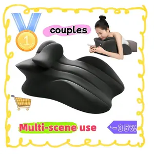 Ergonomic Memory Foam Pillow for Neck Back and Legs Support with Removable Washable Cover Ideal for Face Down Reading and Relaxation Gift ,Christmas TikTokShopHolidayHaul