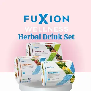 Trio Fuxion PRUNEX 1, NOCARB-T, THERMO T3 Tea Herbal Beverage