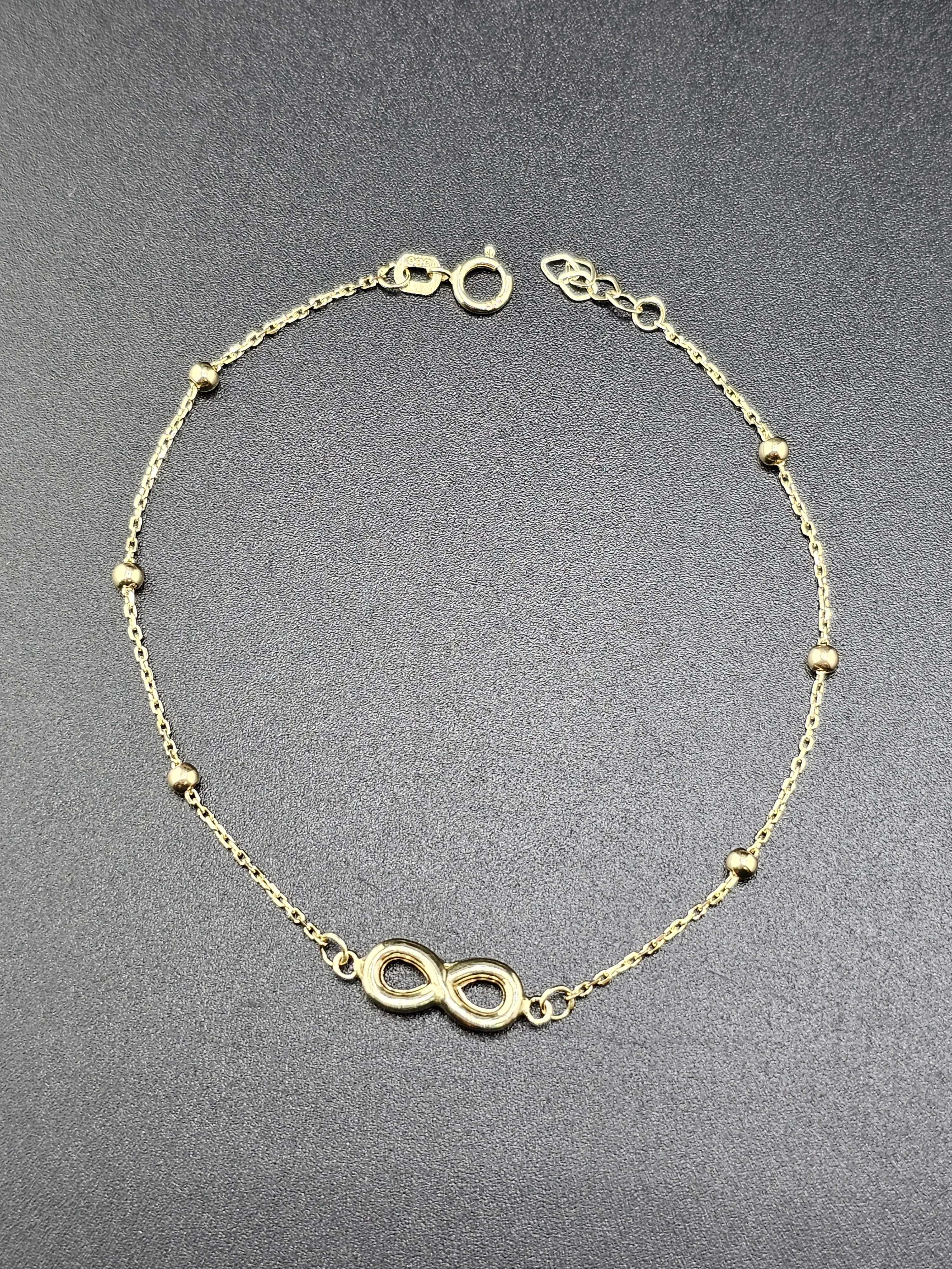 14K Gold Bracelet - Infinity
