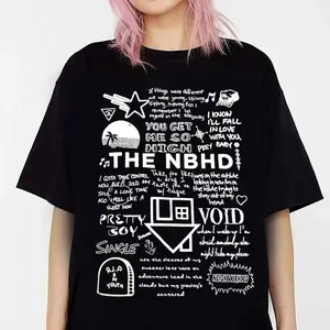 The Neighbourhood Unisex T-Shirt, Alternative Rock Casual Cotton Tee YG300109