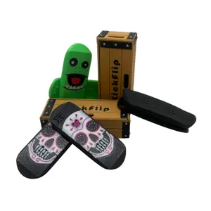 Kickflip Deck Magnetic Fidget with Crate - 3d Printed Fidgety Fun