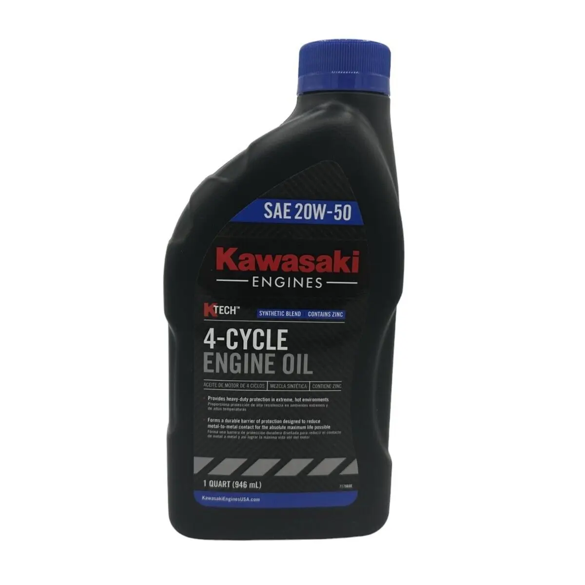 Kawasaki SAE 20W50 4-Cycle Motor Oil 5 QUARTS 99969-6298 5 PACK