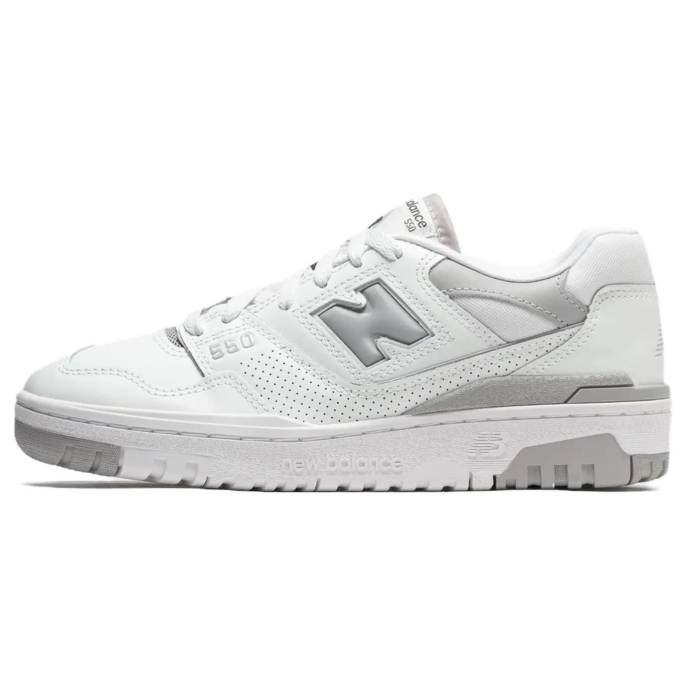 New Balance Wmns 550 'Rain Cloud', Sneaker Shoe, Sporty Low Top, Workout Sneakers, Shoes Outdoor, Rubber, Female, Casual Wear, Athletic, Lightweight, Waterproof, Training