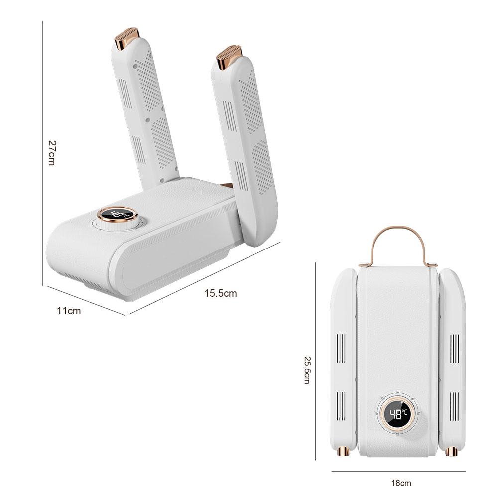 Work Boot Dryer with Smart Timer & Auto Off: TelescopicFolding Design, Boot Warmer & Deodorizer for Work Boots Work Boot Dryer with Smart Timer & Auto Off: TelescopicFolding Design, Boot Warmer & Deodorizer for Work Boots