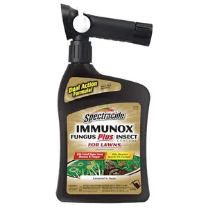 Spectracide Immunox Fungus Plus Insect Control For Lawns 32 Ounces, Dual Action, Hose-End Concentrate