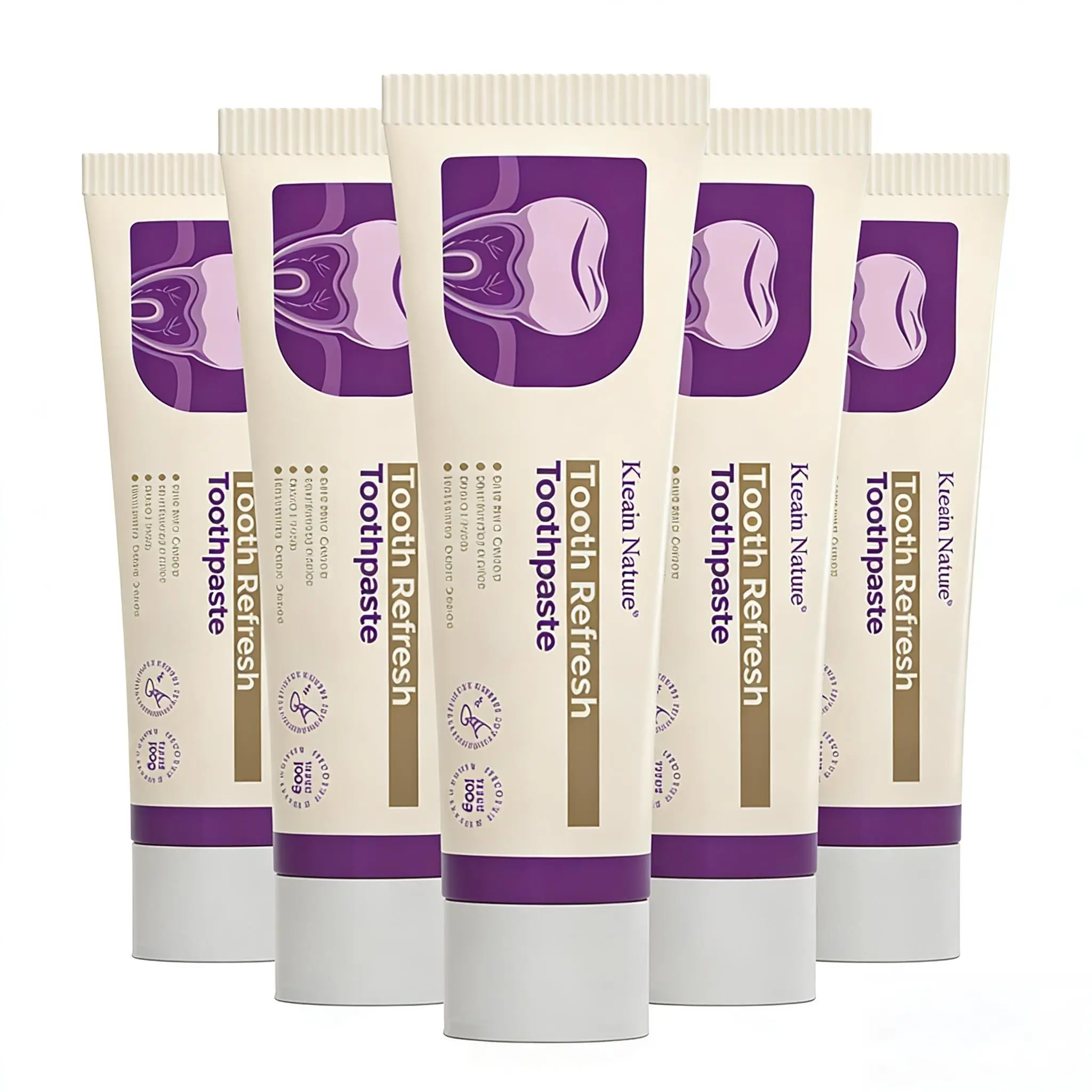 Kreain Nature 2 Oral Care Toothpaste Fresh breath—don't endure yellow teeth and bad breath. This toothpaste really works，Natural ingredients， improving gum health.