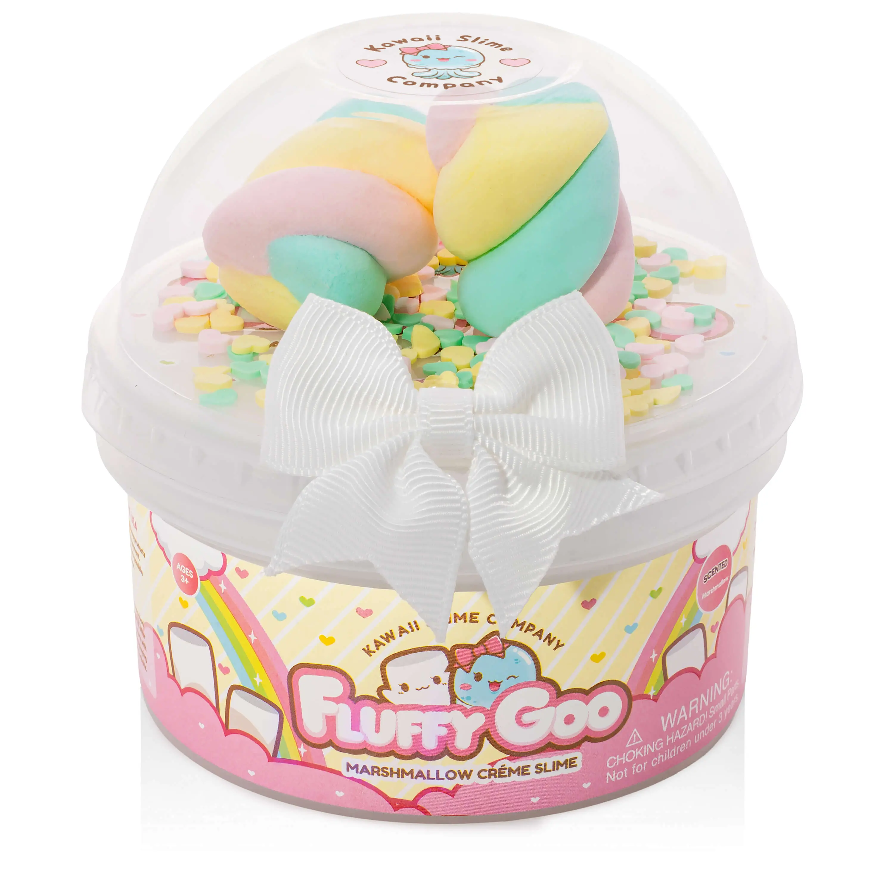 Fluffy Goo Classic Marshmallow Signature Dome™ Slime