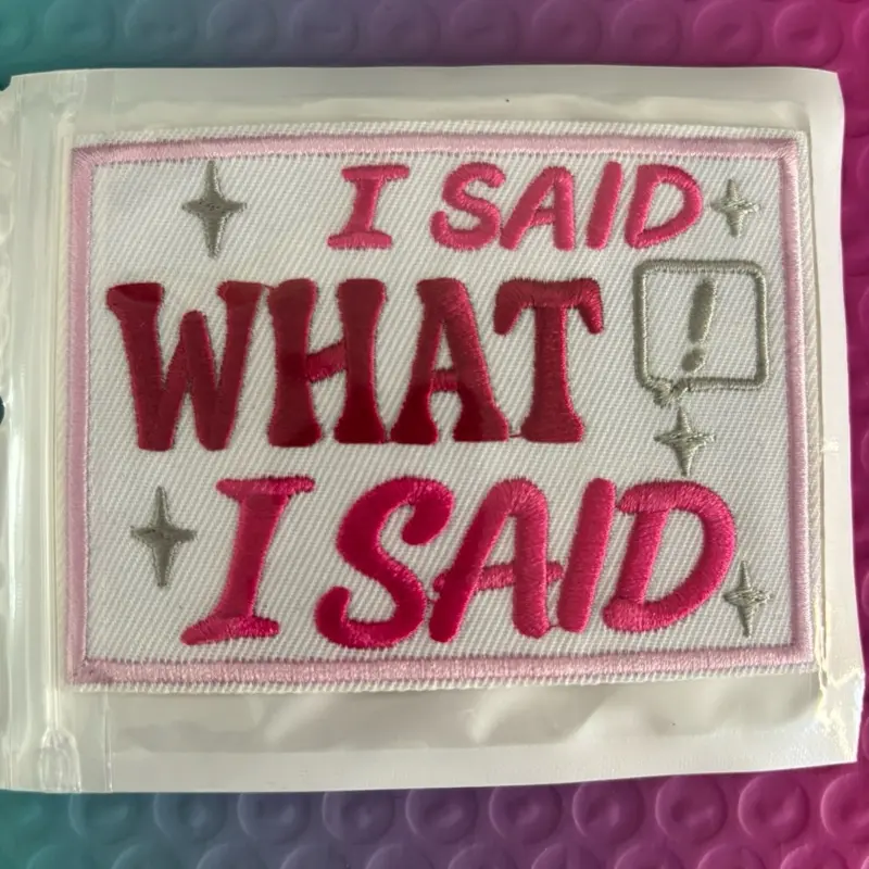 Iron on Patches