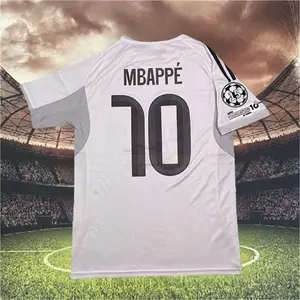25 26 Madrid Home Mbappe 10 Short sleeve Soccer Jersey