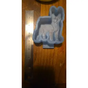 Boston terrier silicone freshie mold