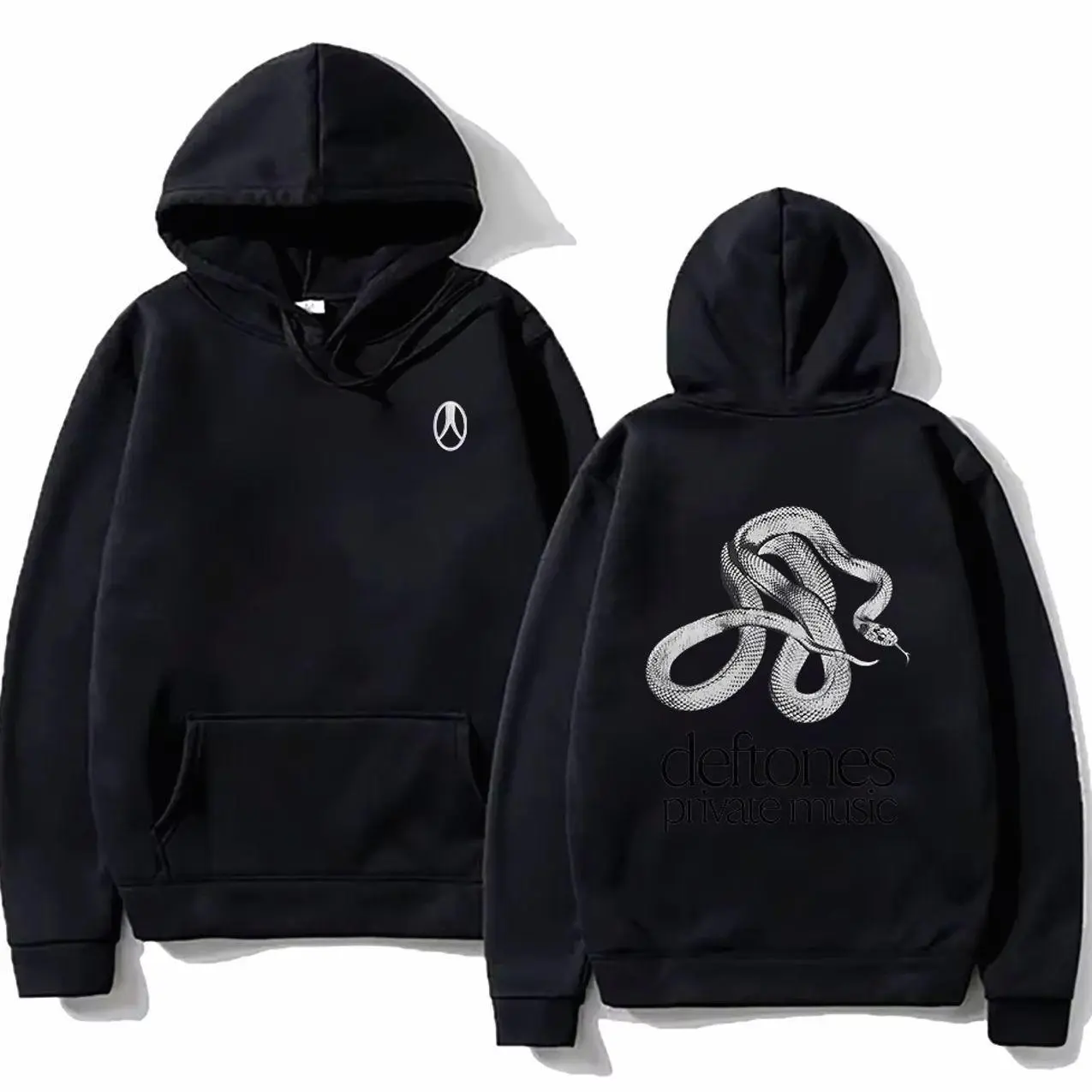 Deftones Private Music Hoodie Deftones Band Long Sleeve Music Sweatshirt Women Men High Street Loose Clothing Streetwear Casual