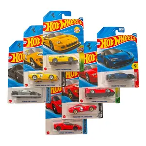 Hot Wheels Ferrari Basic Mainlines - 1:64 Scale Diecast Models - F40 SF90 Stadale 365 GTB4 Collection - New for 2025