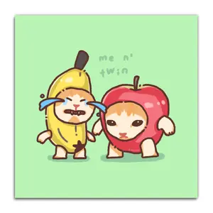 Me n’ Twin Mini Print