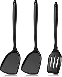 3PCS Silicone Spatula Set Heat Resistant