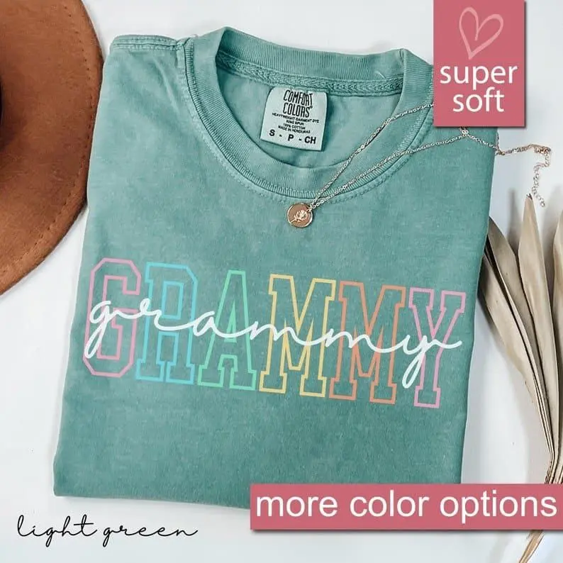 Comfort Colors Grammy Shirt, Grammy Gift, Grammy, Gift For Grammy, Grandma Mothers Day Shirt, Grammy Birthday Shirt, Grammy Shirt For Women