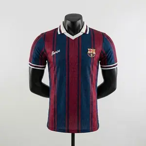 FC Barcelona Retro 125th Anniversary Jersey 2025/26| Premium Cotton Polyester Fan Shirt