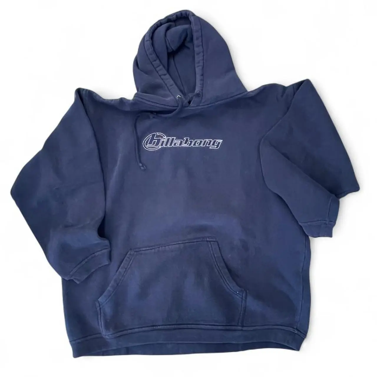 Women's Vintage Graphic Hooded Cotton Pullover - Fashion Print, Simple Style, Soft Comfortable Navy Blue Unisex Casual Gym Top