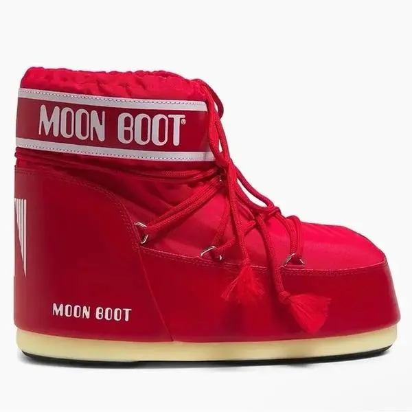 Icon Low Moon Boots - Red - 36/38