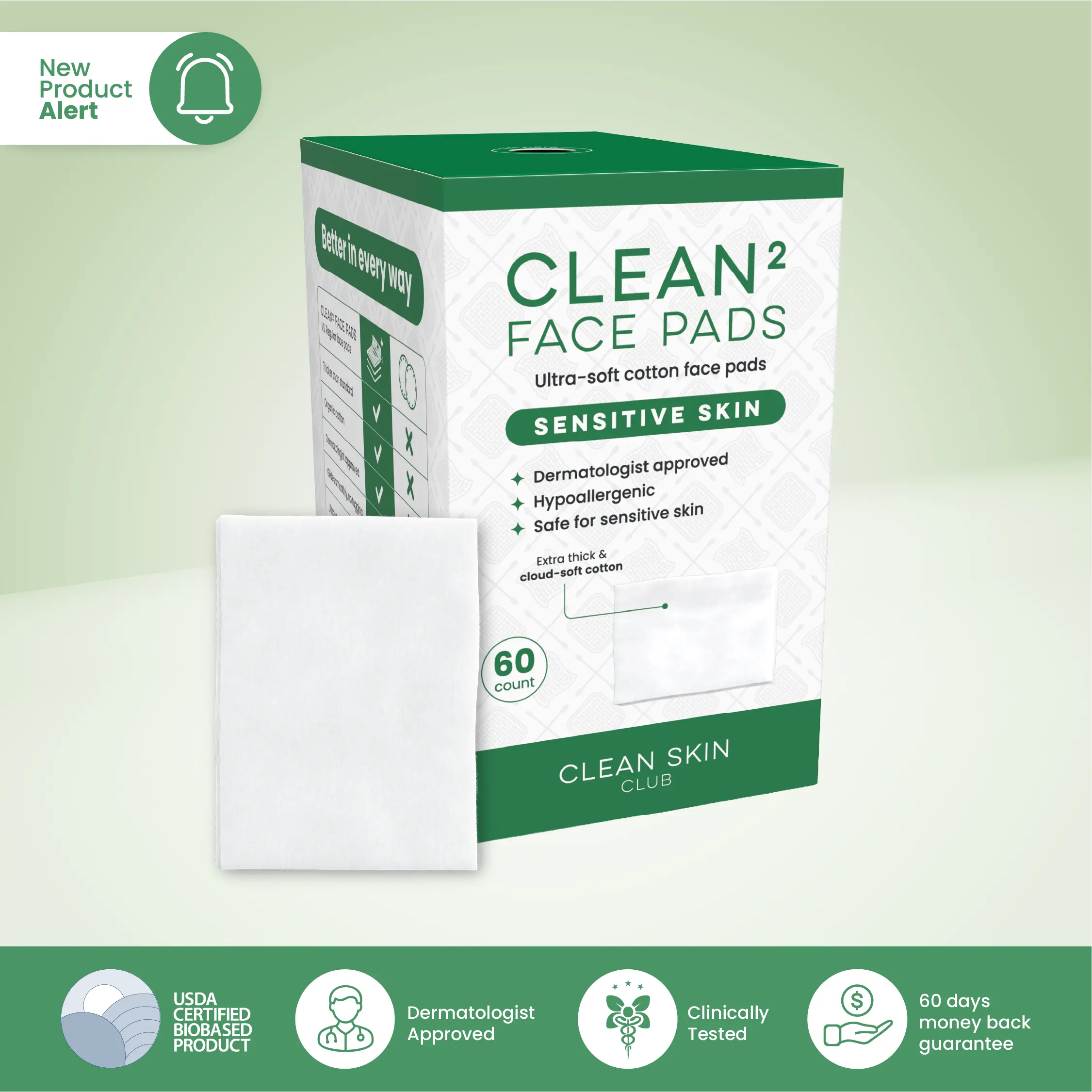 Sensitive Skin Face Pads