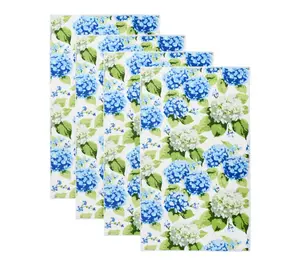 Temp-tations Seasonal Set of (4) Microfiber 15"x25"Towels