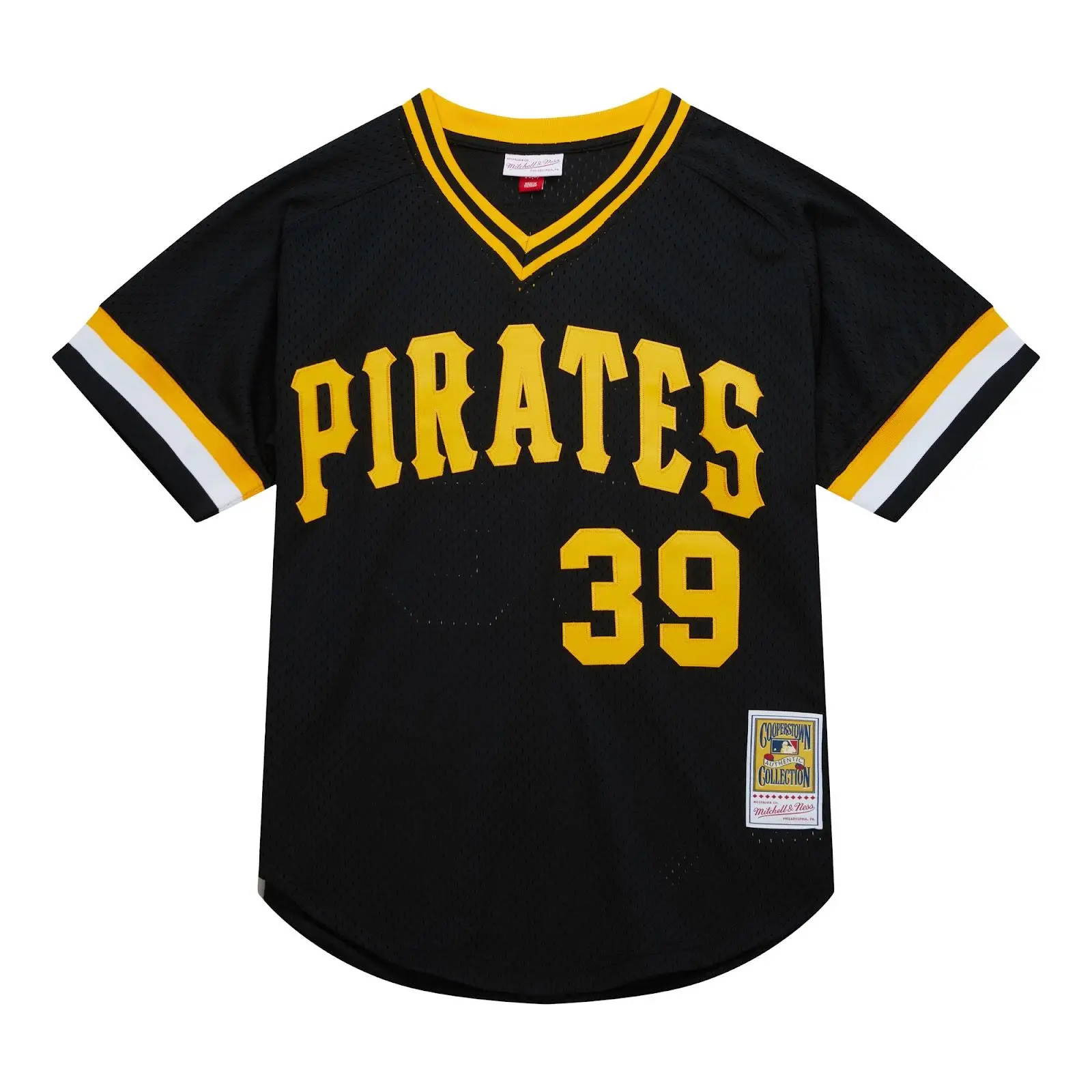 Mitchell & Ness Men's Authentic Pittsburgh Pirates 1982 Dave Parker Black Baseball Batting Practice Jersey