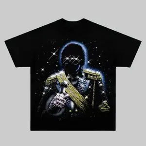 MICHAELL JACKSON King of pop, Gove And That Classic MJ Smile, Unisex Y2K Shirts, King of pop, MJ Goat Boxy Tee Shirt, Graphic Tee