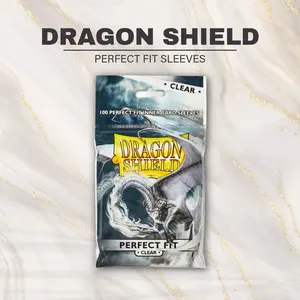 Dragon Shield Perfect Fit - Clear (100-Pack)